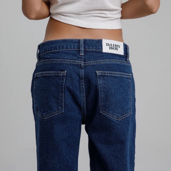 Dairy Boy (NWOT) Relaxed Straight Leg Denim Jeans - Picture 10 of 11